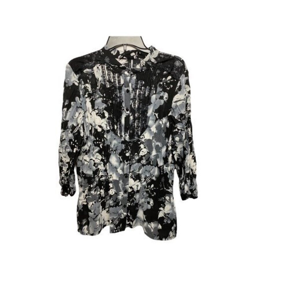New Directions Button Down Top